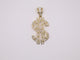 11.3g 2.75in, 1.5mm Dollar Sign Charm