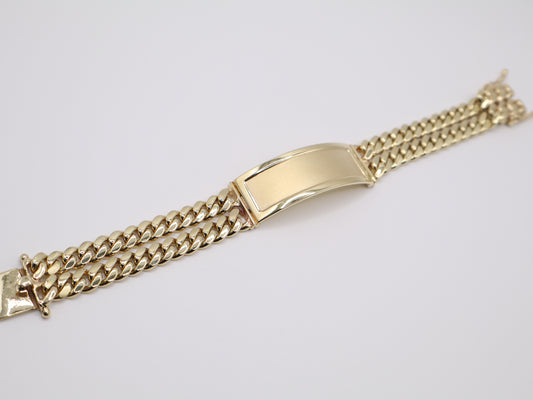 83.3g, 8.25in, 18.52mm Curb-Cuban Bracelet