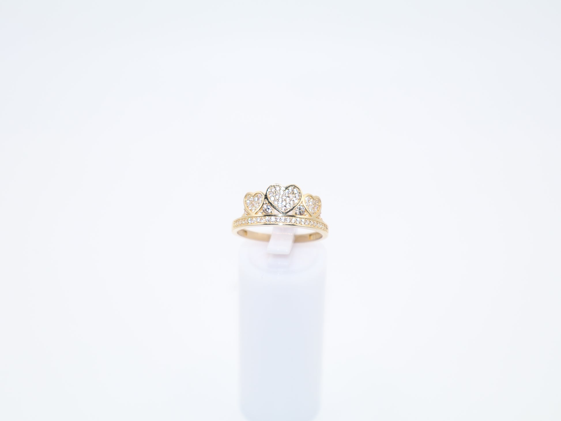 2.4g Size 8, 2.05mm Heart Ring