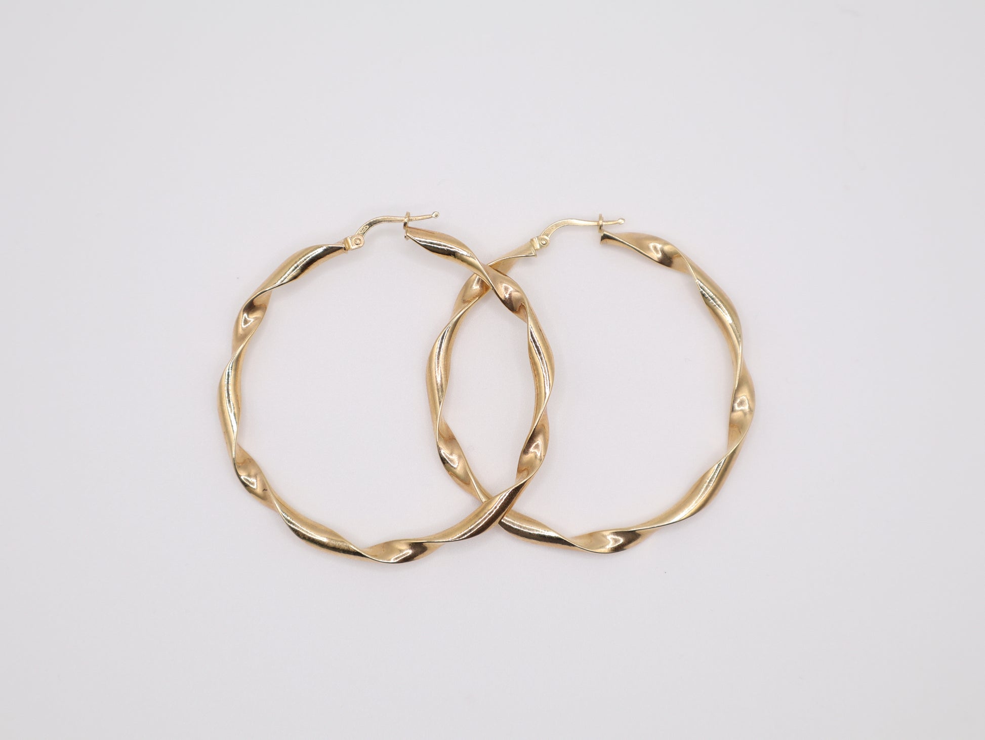 2" 3.83mm Hoop Earings