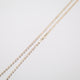 20" 3.5mm Floral-Star Tri-Color Necklace