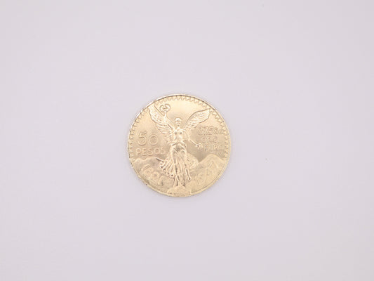 14K Gold Centinario Replica Coin