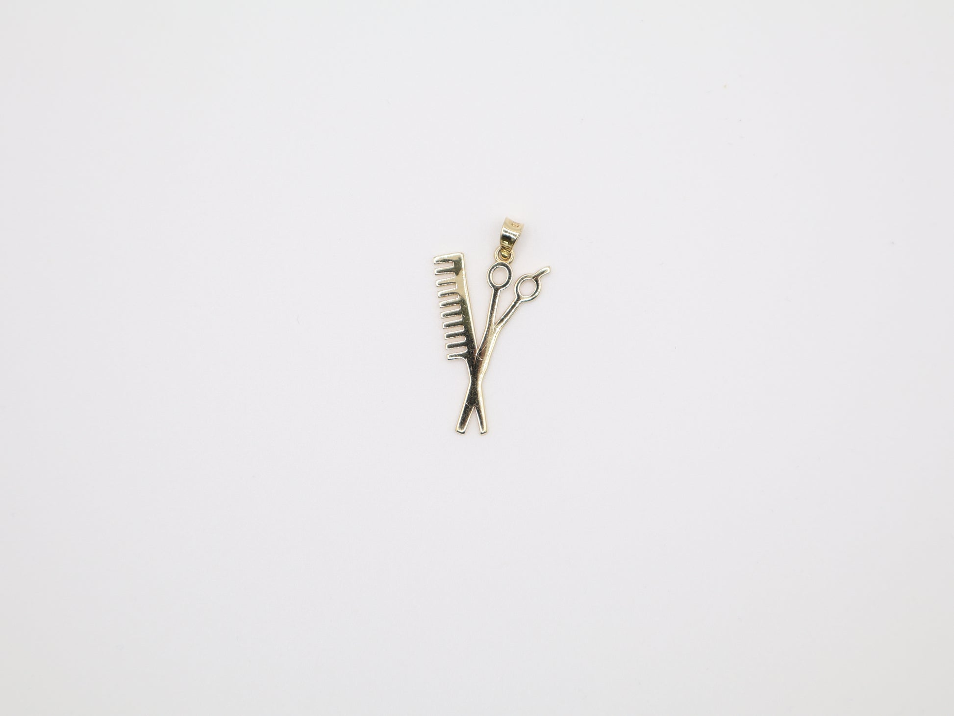 Scissor/comb Charm 1.25"