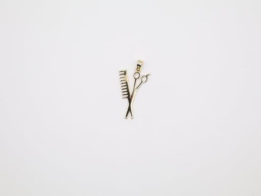 Scissor/comb Charm 1.25"