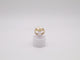 1.9g, 2 Ring Size, 4.35mm Engravable Heart Ring