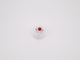 1.2g, 3 Ring Size, 1.56mm Red Stone Ring