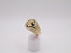10.4g, 11.25 Ring Size, 4.65mm Black Stone Eagle Ring