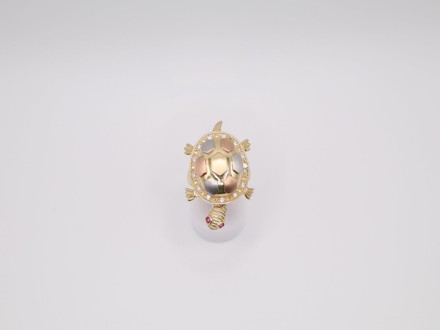 11.9g, 7.75 Ring Size, 3.31mm Turtle Ring