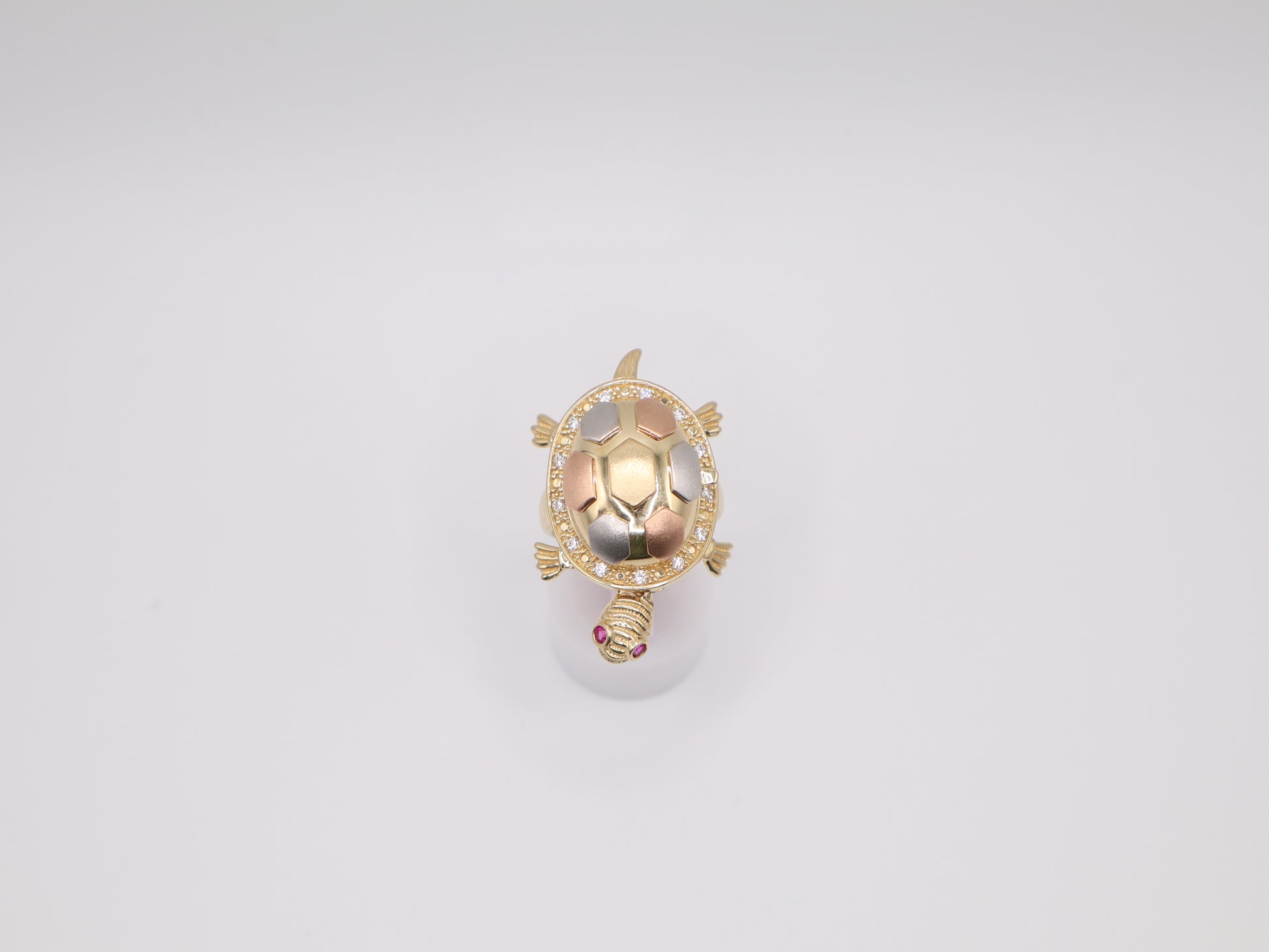 11.9g, 7.75 Ring Size, 3.31mm Turtle Ring