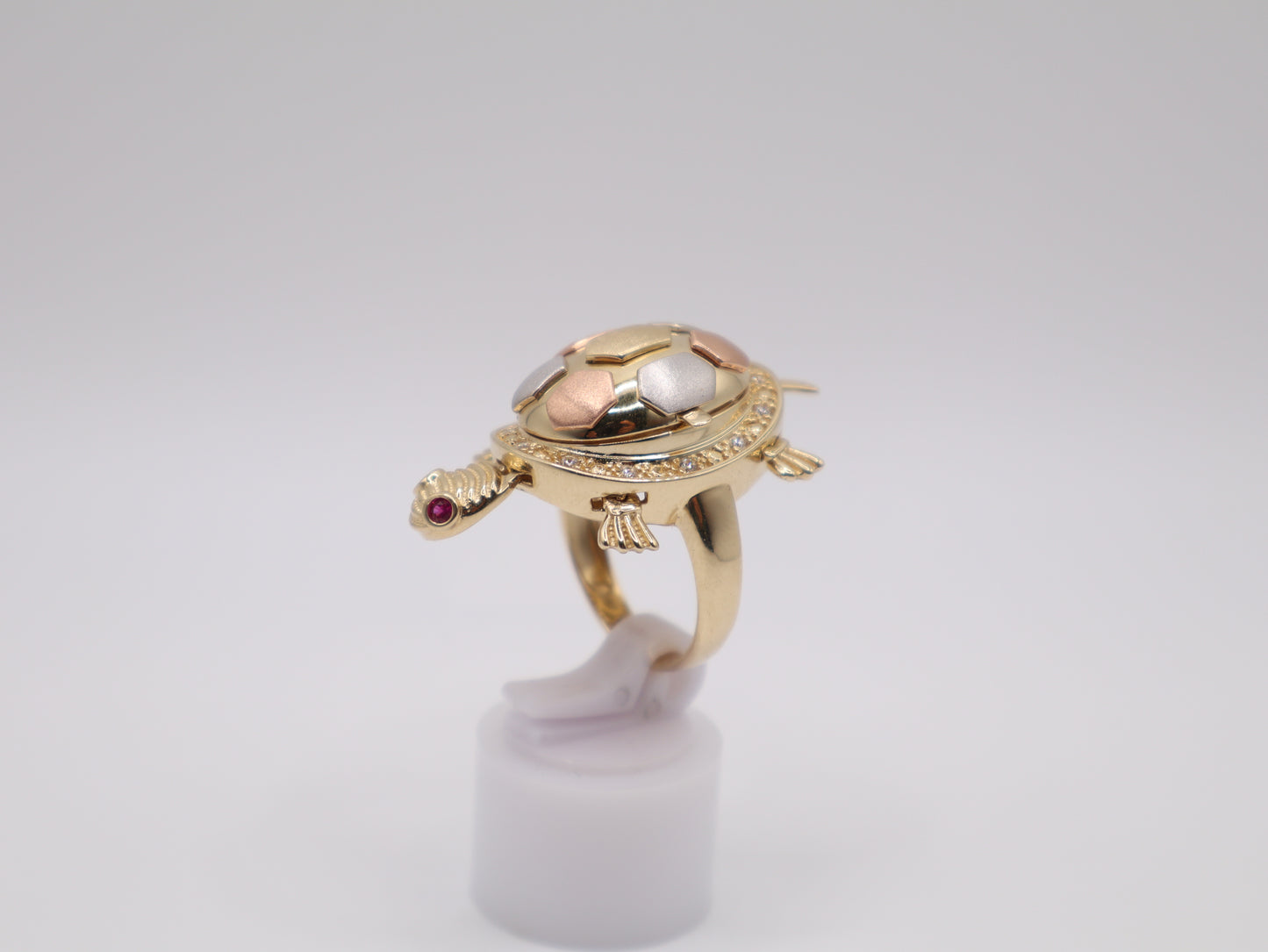 11.9g, 7.75 Ring Size, 3.31mm Turtle Ring