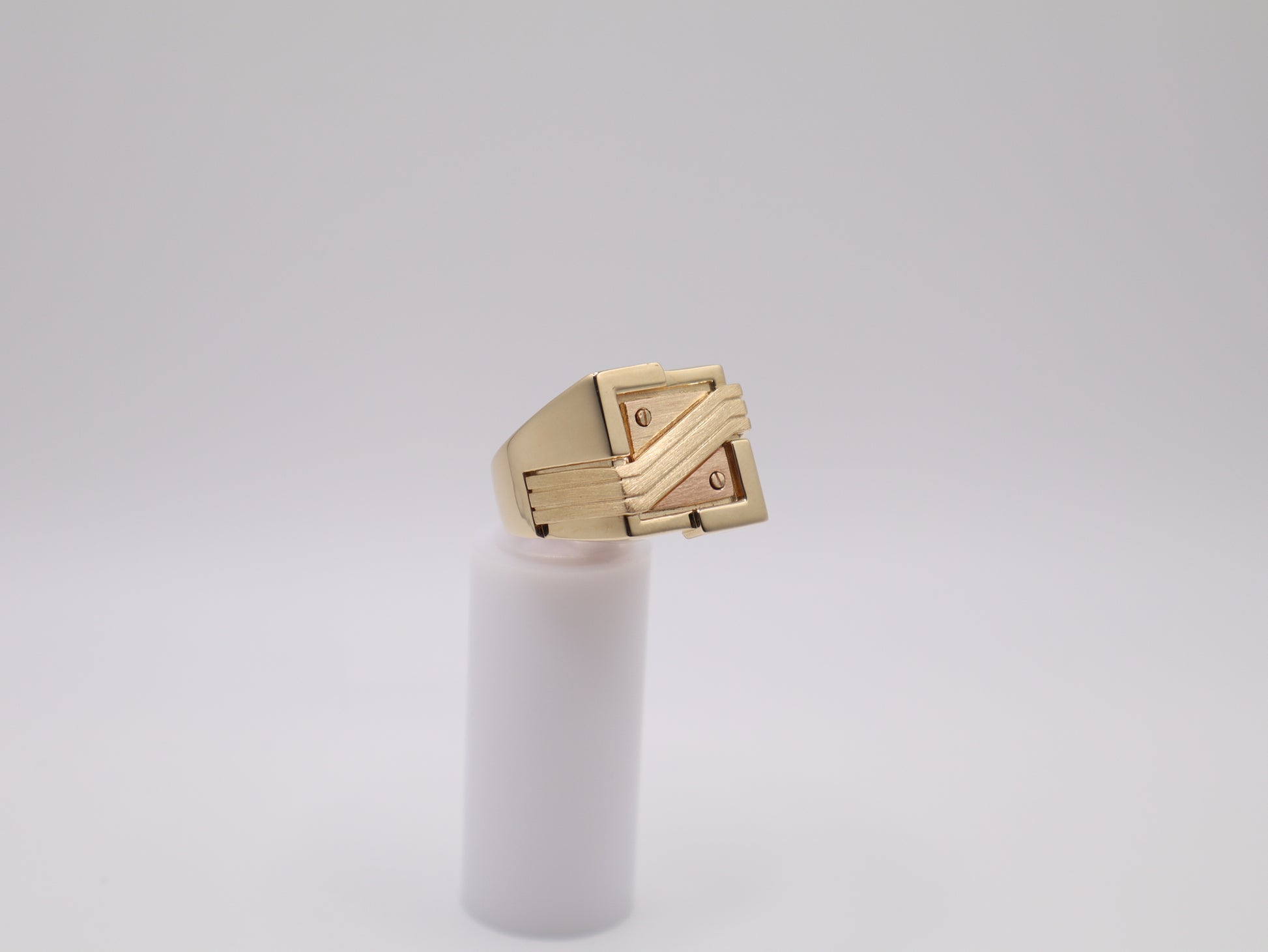 12.7g, 12.25 Ring Size, 6.07mm Contemporary Ring