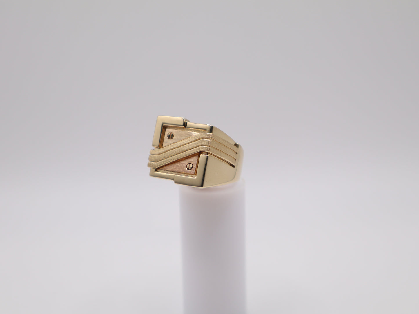12.7g, 12.25 Ring Size, 6.07mm Contemporary Ring