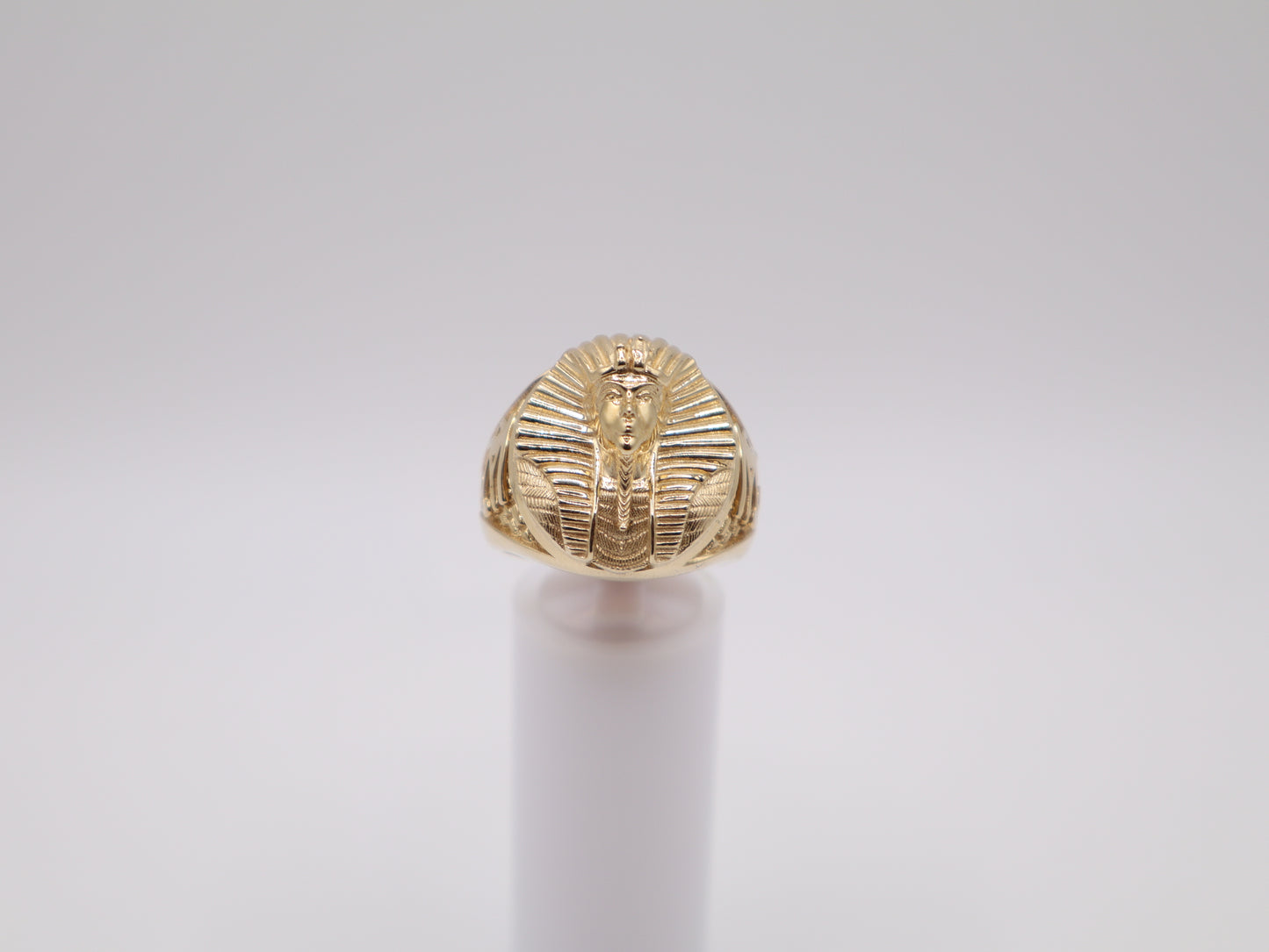 11.4g, 10.25 Ring Size, 7.14mm King Tut Ring