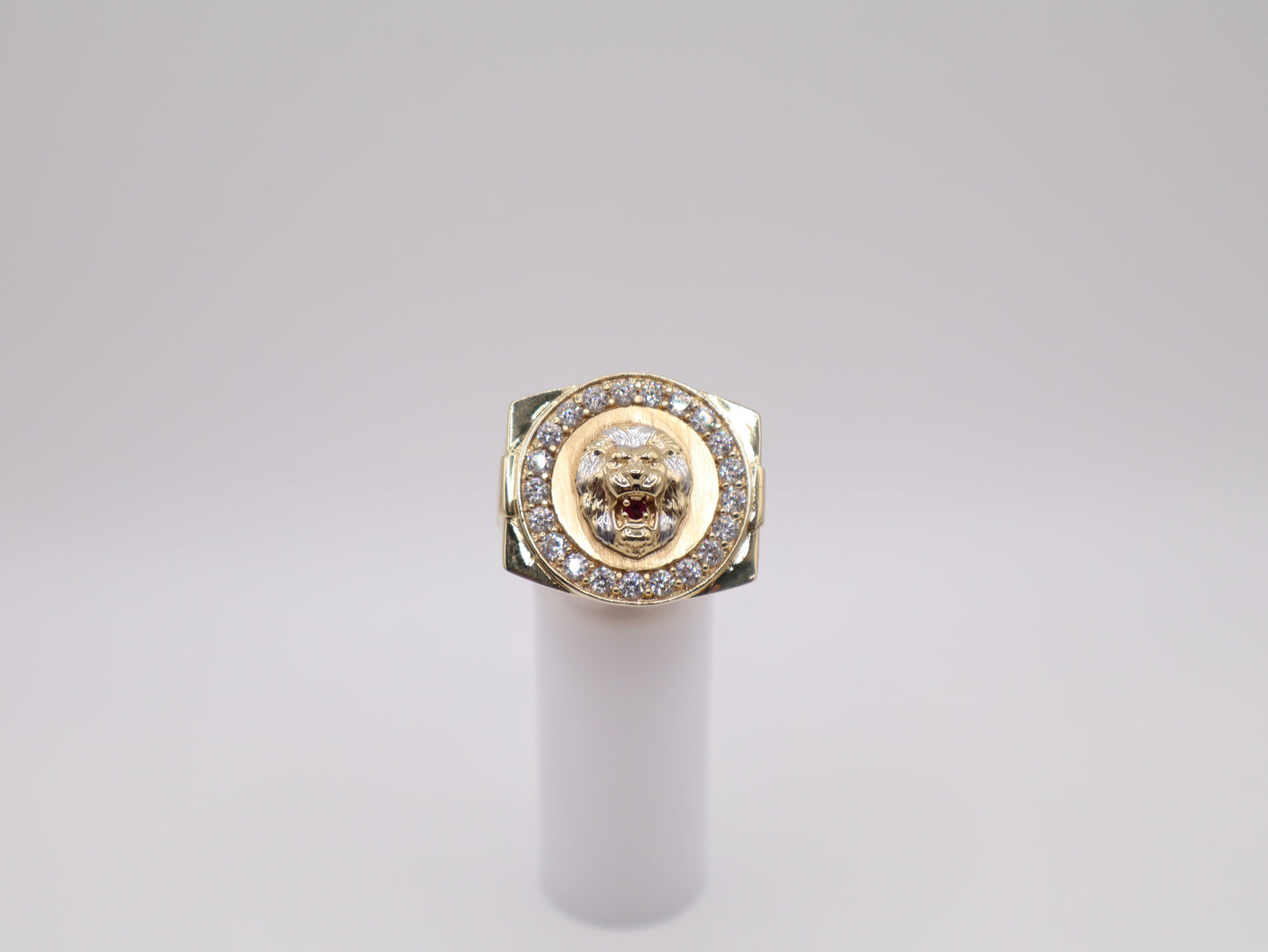 16.9g, 11 Ring Size, 8.37mm Lion Ring