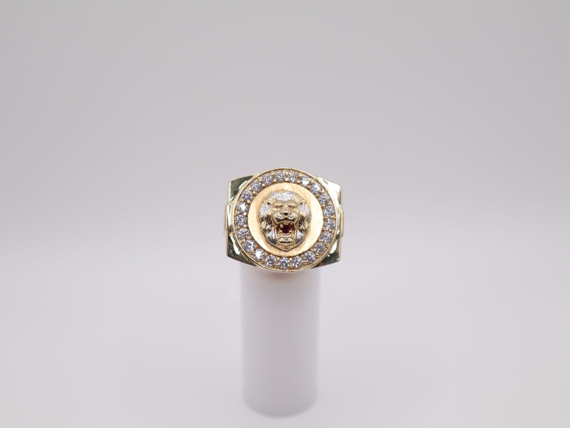 16.9g, 11 Ring Size, 8.37mm Lion Ring