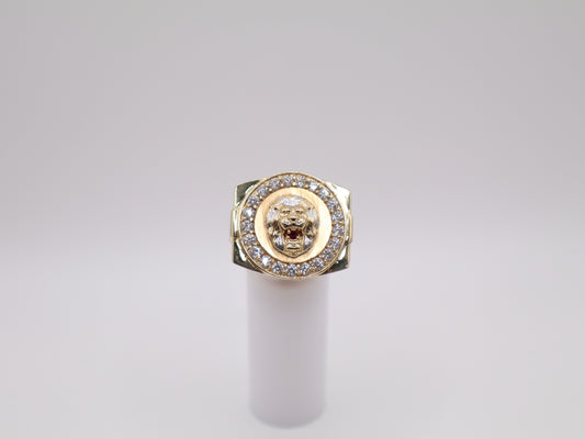 16.9g, 11 Ring Size, 8.37mm Lion Ring